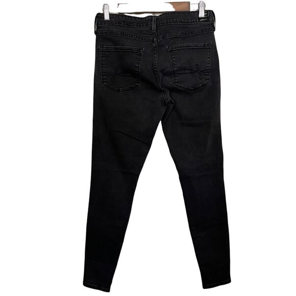 Levi's Women's Denizen Black Wash Modern Super Skinny Stretch Jeans Size 6 - Picture 9 of 9